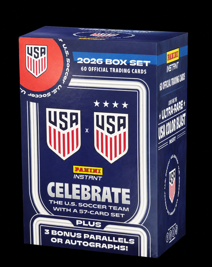 2026 Panini Instant USA Soccer Trading Card Blaster Box