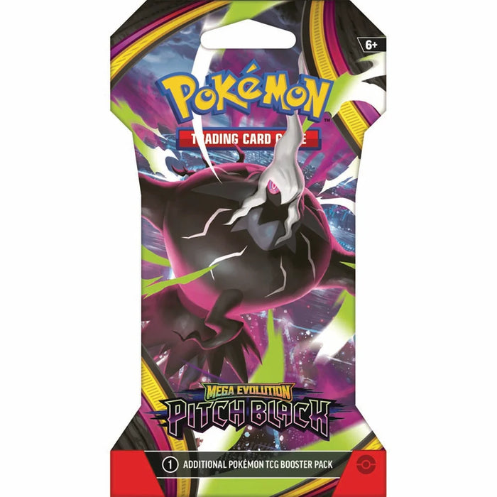 Pokémon TCG: Mega Evolution - Pitch Black Sleeved Booster Pack