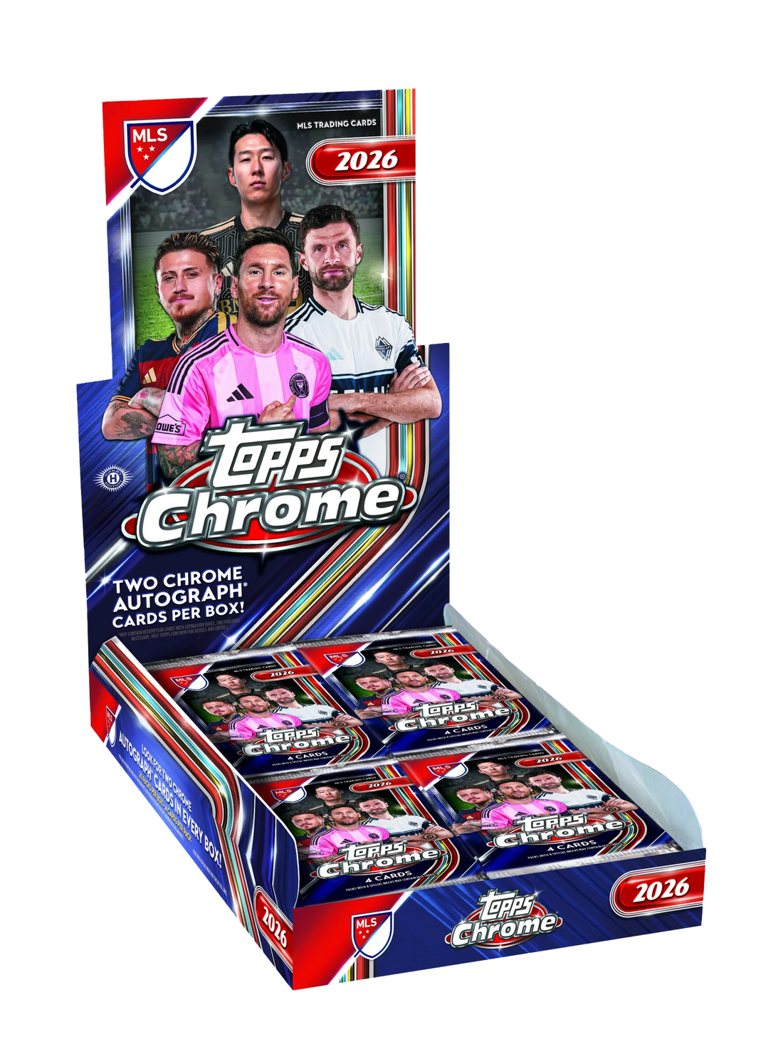 2026 Topps Chrome MLS Soccer Hobby Box