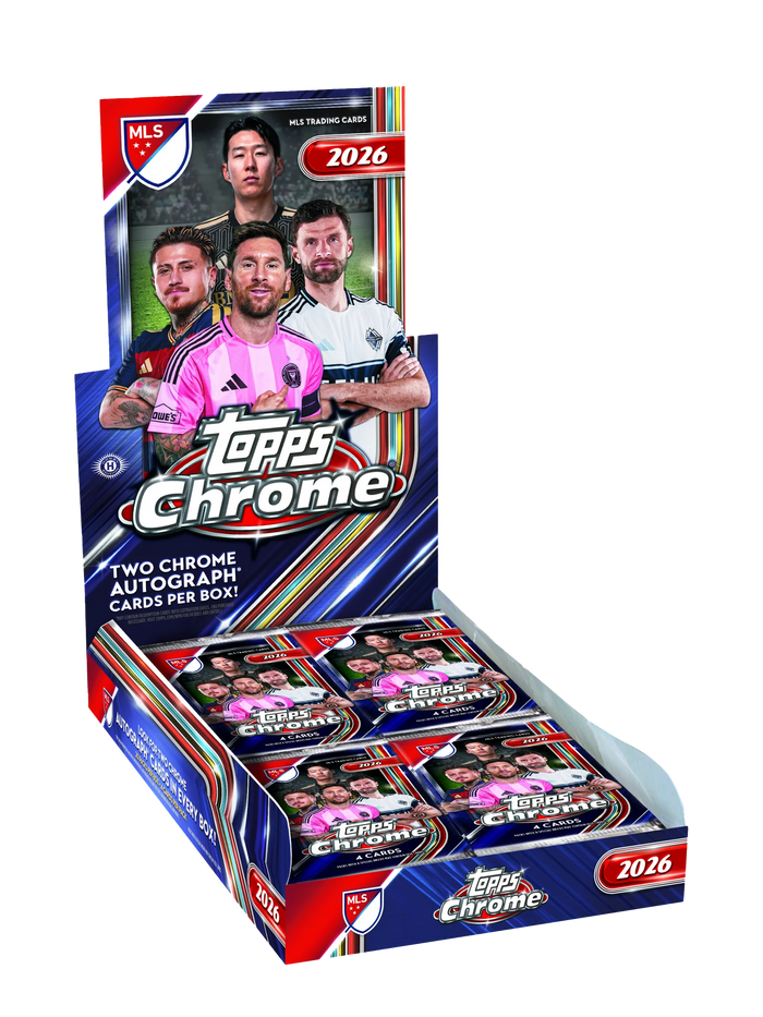 2026 Topps Chrome MLS Soccer Hobby Box