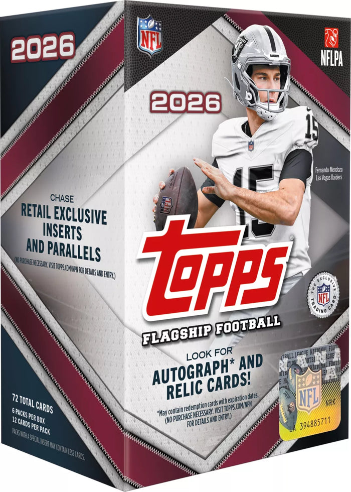 Topps Flagship NFL Football Value Box 2026