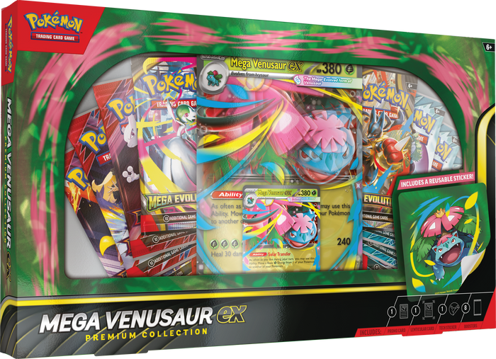 Pokemon MEGA VENUSAUR EX PREMIUM COLLECTION