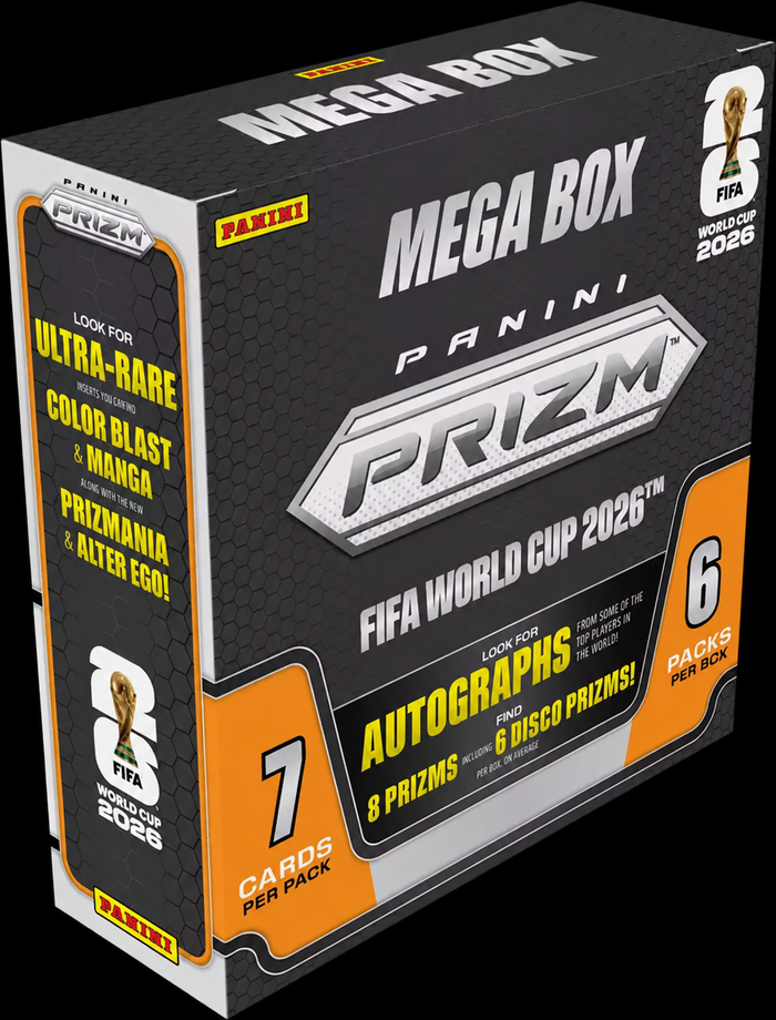 Panini PRIZM FIFA World Cup Mega Box 2026