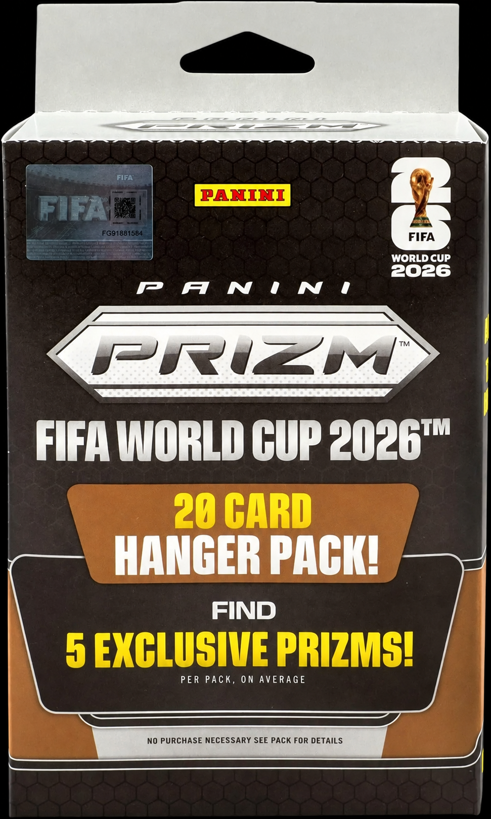 Panini PRIZM FIFA World Cup Hanger Pack 2026