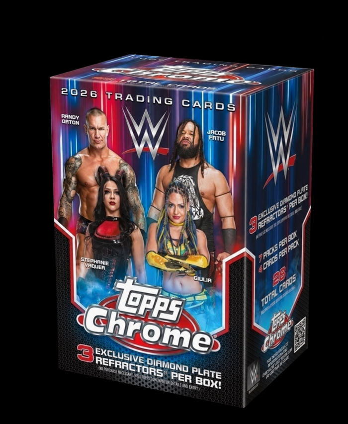 Topps Chrome WWE Blaster Box